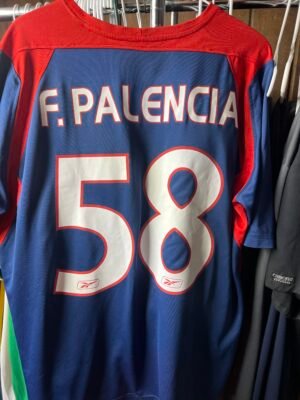 Alternative view of Vintage Chivas F. Palencia 2004-05 away jersey XL.