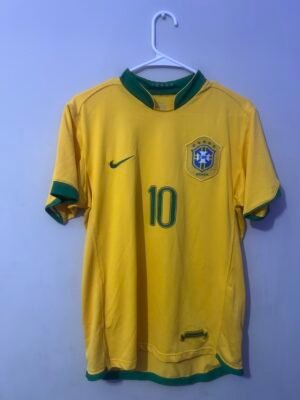 Ronaldinho 2006 Brazil Home Jersey