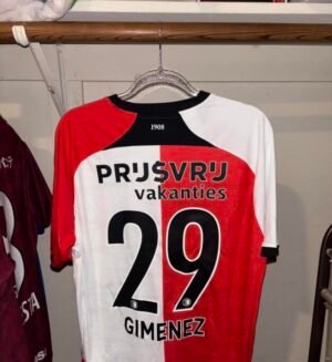 Alternative view of 24/25 Feyenoord Home Shirt Gimenez #29 Large