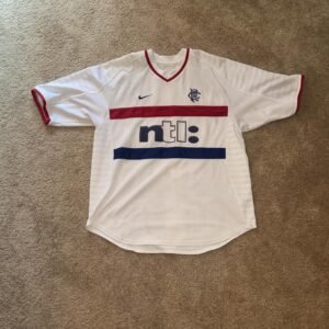 Alternative view of Rangers 2000/01 Flo Away Kit Size L